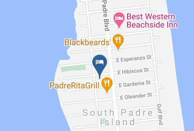 Cameron - South Padre Island Inn Maps