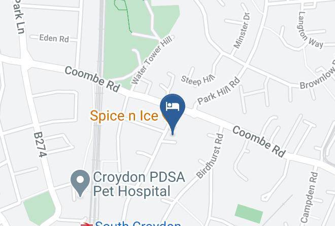 London - South Park Hotel Maps