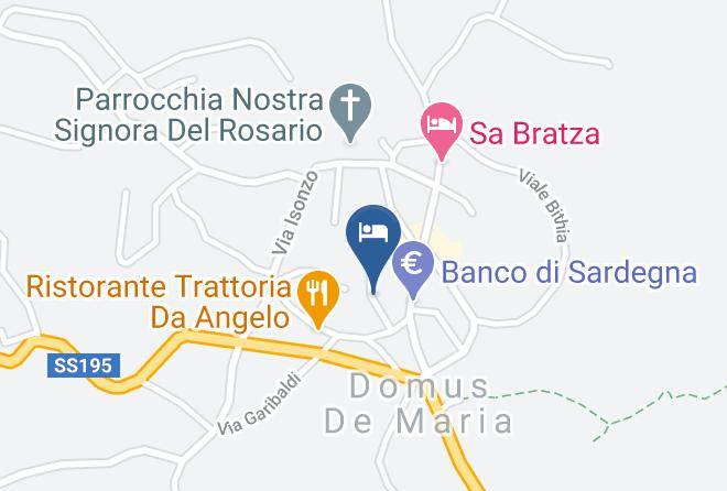 Province Of South Sardinia - South Sardinia Holidays Maps