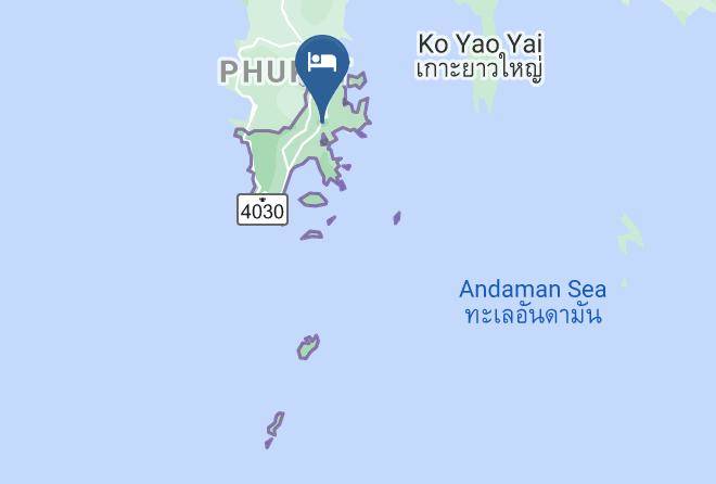 South Sea Karon Resort Hotel Map