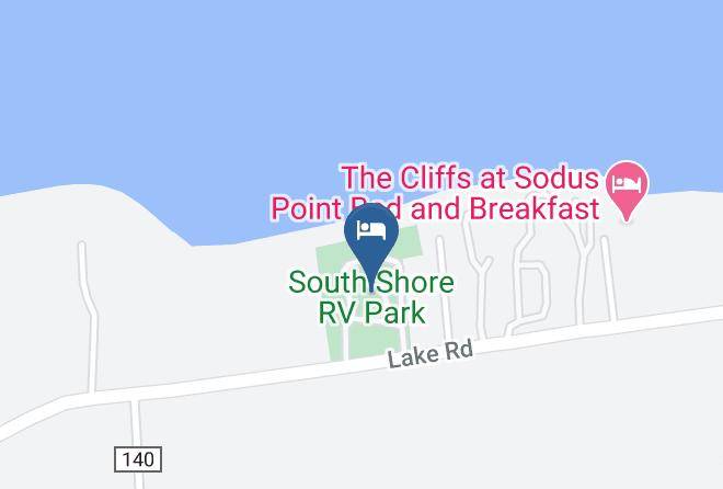 Wayne - South Shore Rv Park Maps