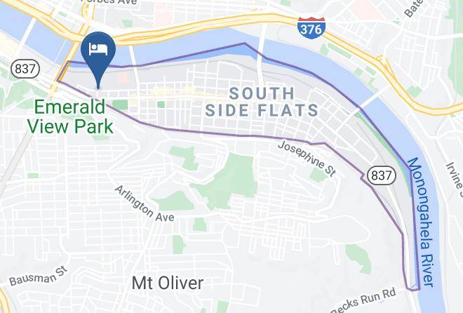 Allegheny - South Side Traveler's Rest Maps