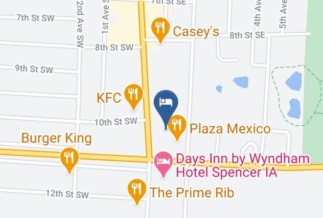 Clay - South T Motel Maps
