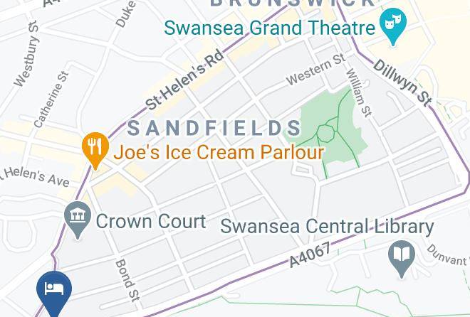 Swansea - Times Hotel Maps