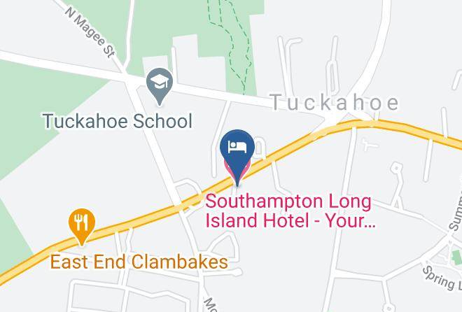Suffolk - Southampton Long Island Hotel Your Southampton Escape Maps