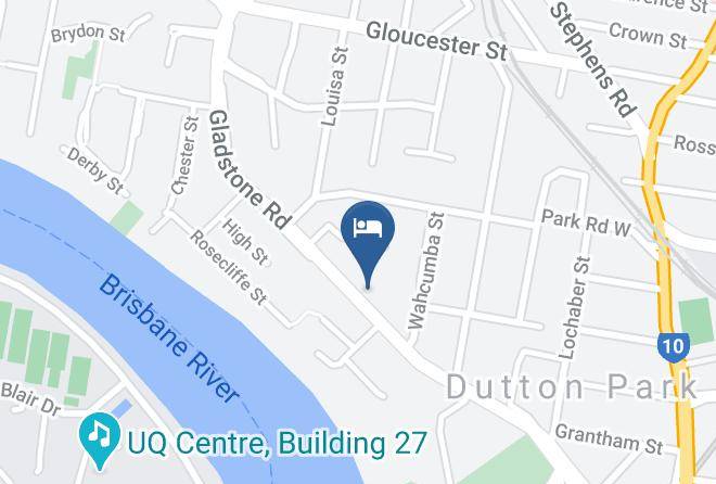 Brisbane - Southbank Motel Maps