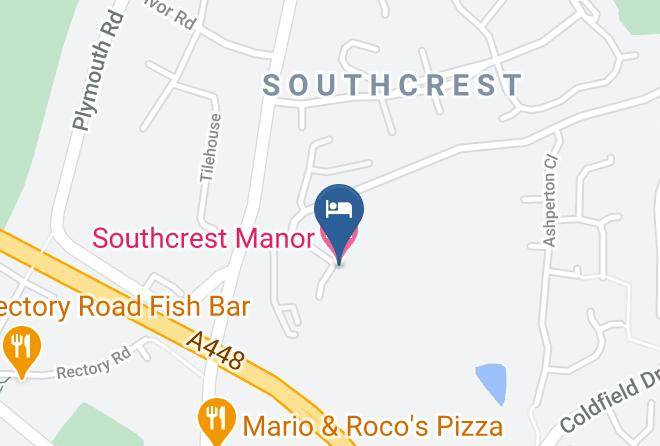 Worcs - Southcrest Manor Hotel Maps