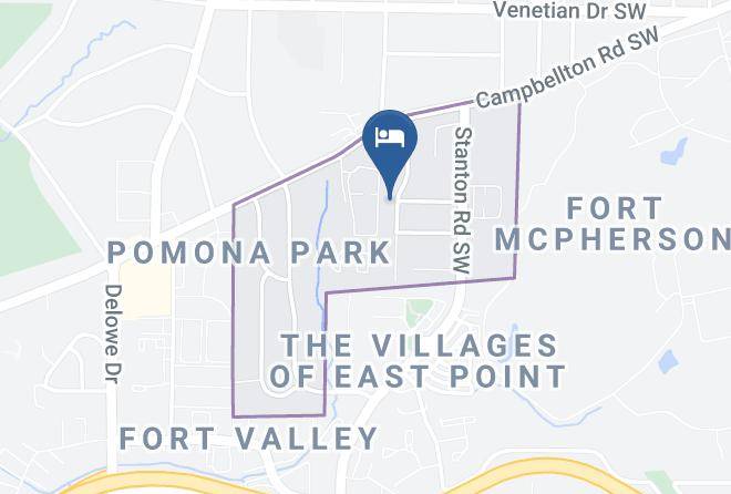 Fulton - Southeast Bnb Atlanta Maps