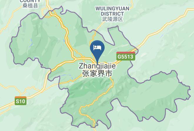 Zhangjiajie - Southern Airlines Fulilai Hotel Maps