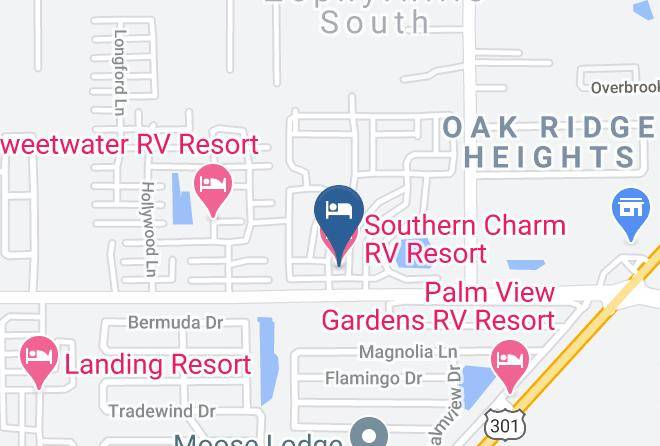 Pasco - Southern Charm Rv Resort Maps