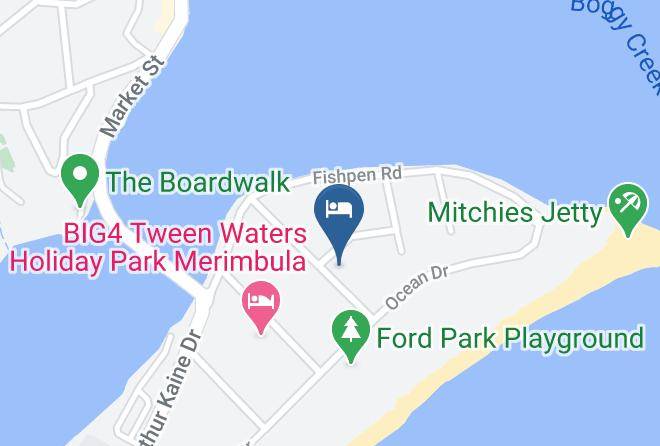 Southern Comfort Holiday Units Map