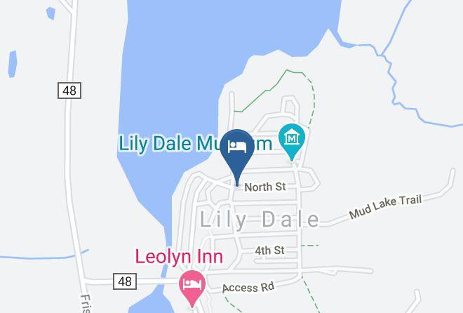 Chautauqua - Southern Comfort Inn Lily Dale Ny Maps
