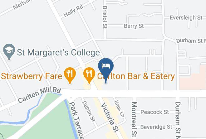 Christchurch - Southern Comfort Motels Maps