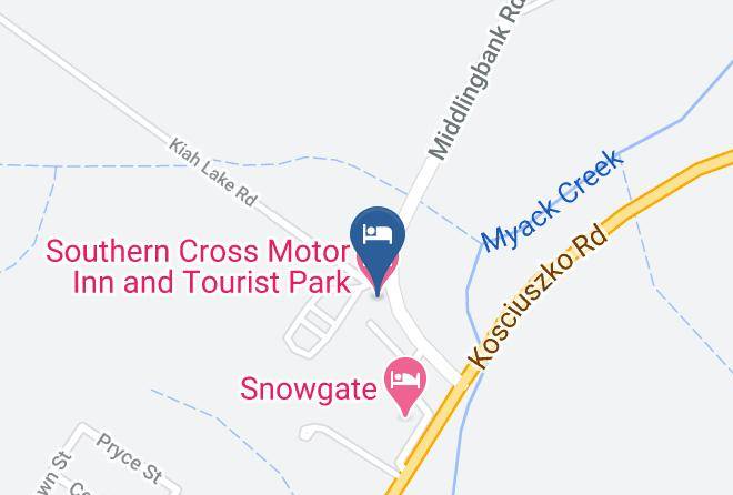 Snowy Monaro Regional - Southern Cross Motor Inn And Tourist Park Maps