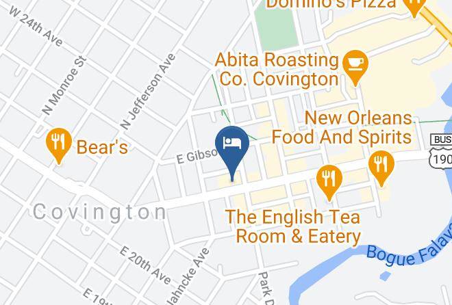 St Tammany Par - Southern Hotel Maps