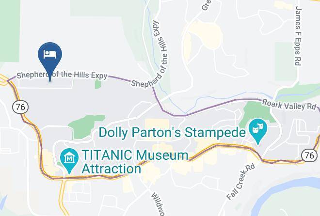 Taney - Southern Oaks Inn Branson Maps