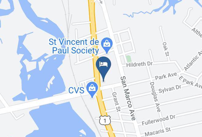 St Johns - Southern Oaks Inn Maps