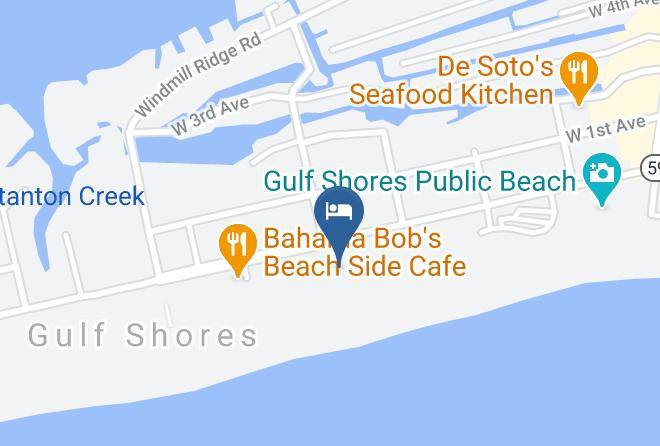 Southern Shores Beach Resort Map