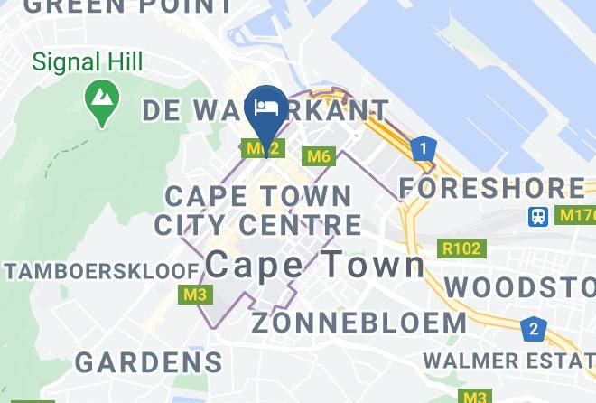 City Of Cape Town - Stayeasy Cape Town City Bowl Maps