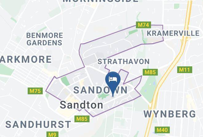 City Of Johannesburg - Southern Sun Katherine Street Sandton Maps