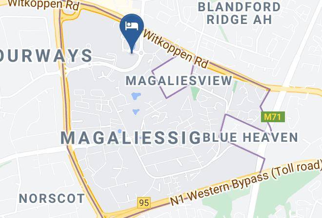 City Of Johannesburg - Southern Sun Montecasino Maps