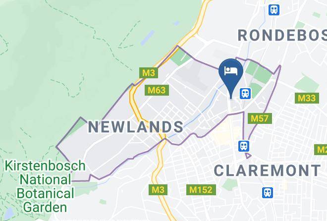 City Of Cape Town - Southern Sun Newlands Maps
