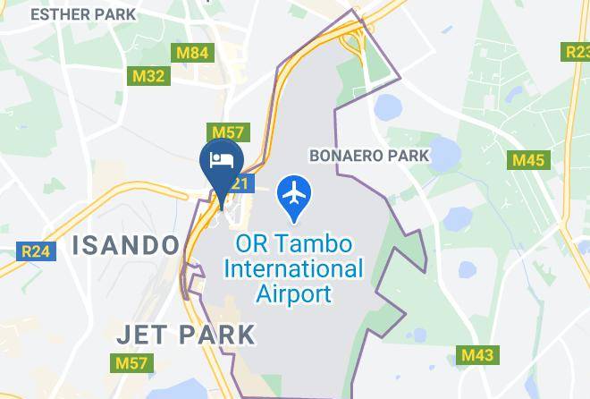 Ekurhuleni - Southern Sun Or Tambo International Airport Maps