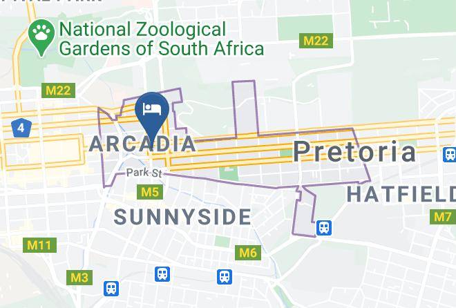 City Of Tshwane - Southern Sun Pretoria Maps