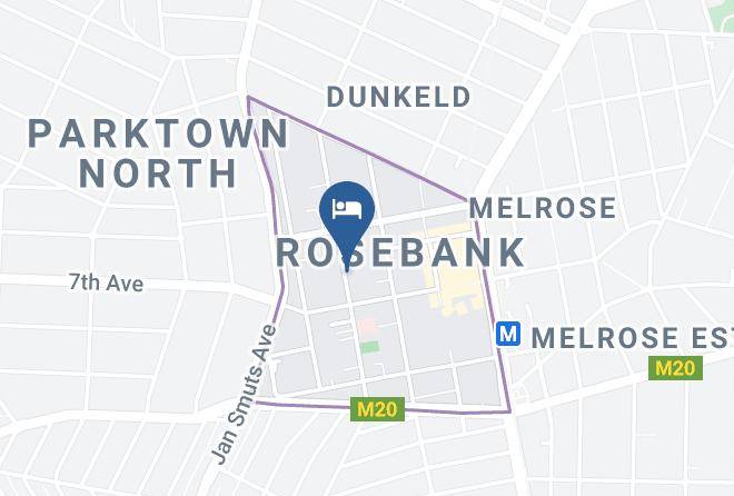 City Of Johannesburg - Southern Sun Rosebank Maps