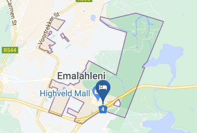 Emalahleni - Southern Sun The Ridge Maps