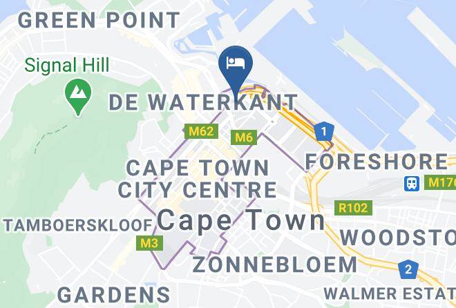 City Of Cape Town - Southern Sun Waterfront Cape Town Maps