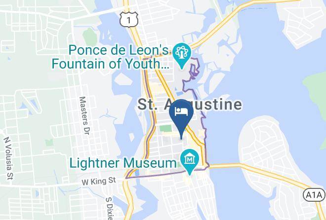 St Johns - Southern Wind Inn Maps