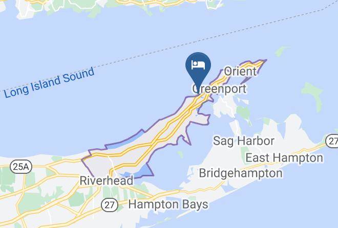 Southold Beach Motel Map