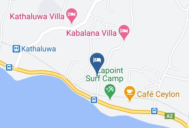 Galle - Southstar Hotel Maps