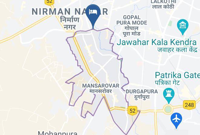 Jaipur - Souvenir Premier Renest Jaipur Maps