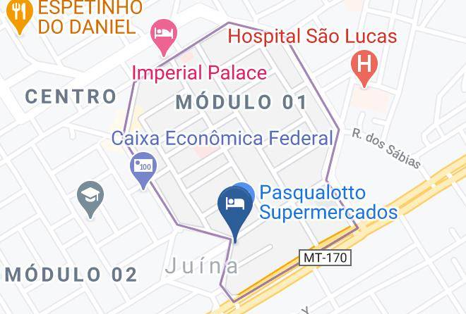 Juina - Souza Hotel E Restaurante Maps