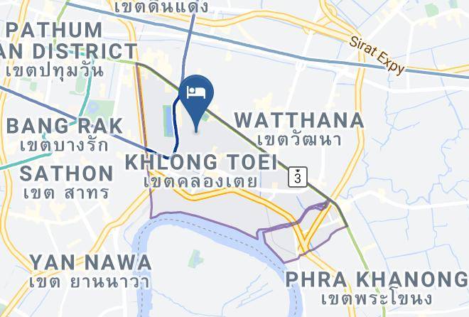 Khlong Toei District - Sova Hotel Bangkok Maps
