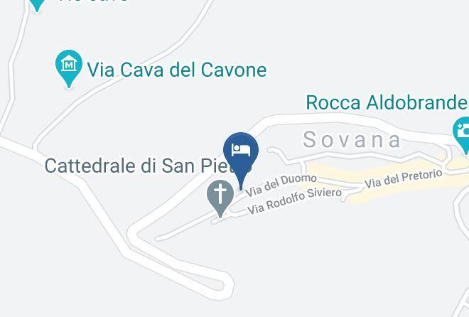 Grosseto - Sovana Hotel & Resort Maps