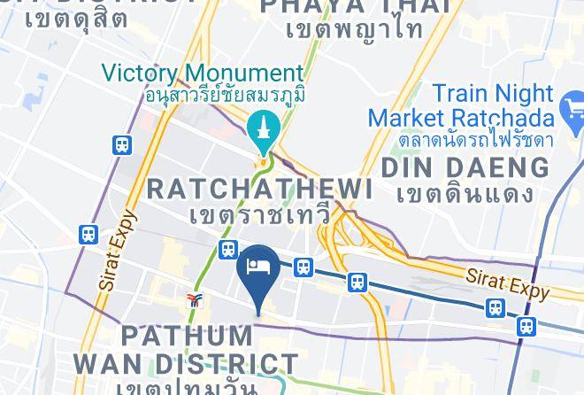 Ratchathewi - Sovereign Group Hotel Pratunam Bangkok Maps
