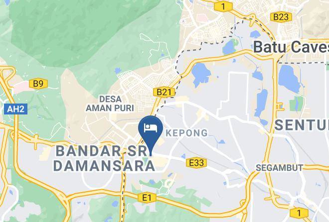 Sovotel Boutique Hotel Bandar Menjalara Map