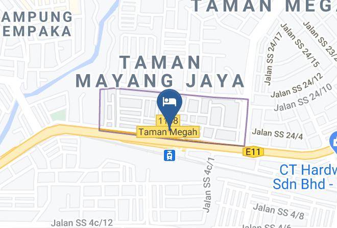 Sovotel Boutique Hotel Kelana Jaya 73 Map