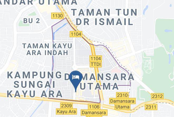 Petaling - Sovotel Boutique Hotel Uptown 101 Maps