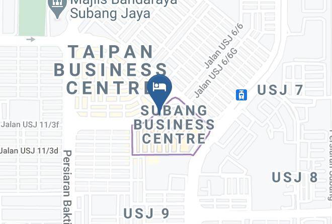 Petaling - Sovotel Boutique Hotel Usj 9 Maps