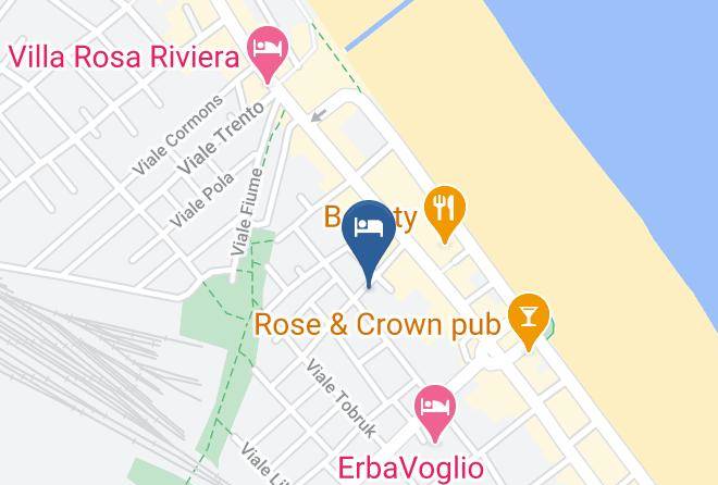Rimini - Sovrana Hotel & Re Aqva Spa Maps