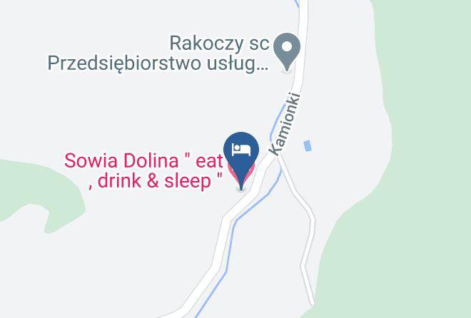 Sowia Dolina Eat Drink & Sleep Map
