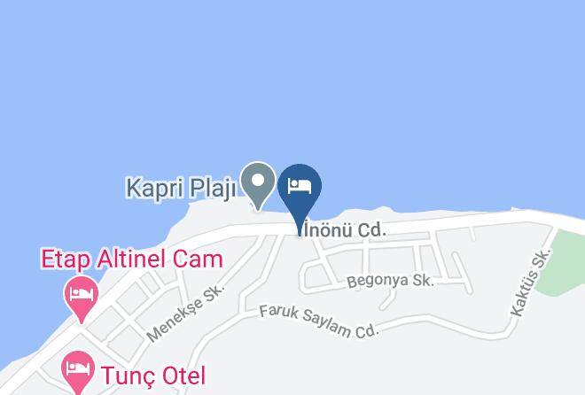Ayvalik - Sozer Otel Maps