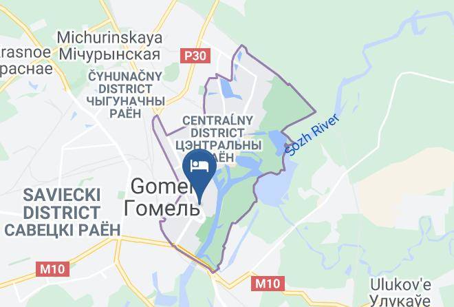 Gomel - Sozh Hotel Maps
