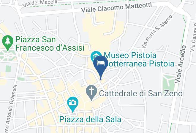 Pistoia - Sozzifanti Maps