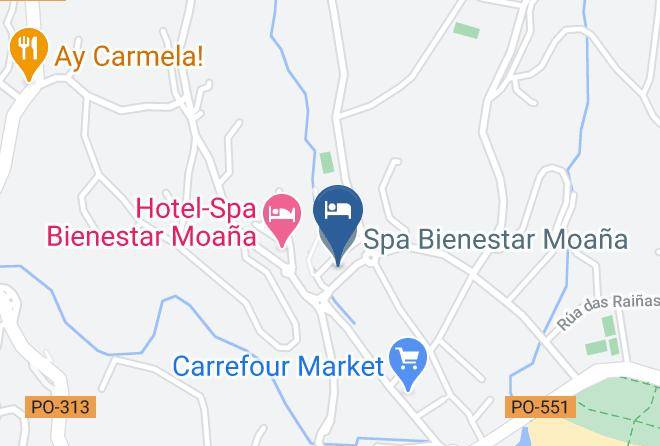 Pontevedra - Spa Bienestar Moana Maps