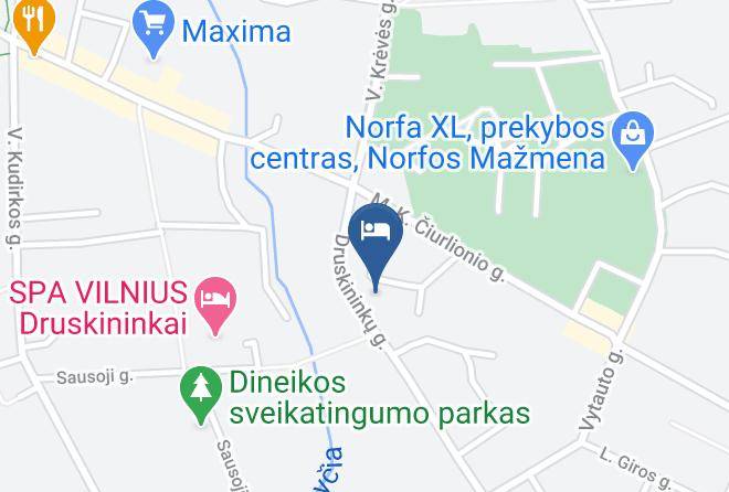 Druskininkai - Spa Butai Maps